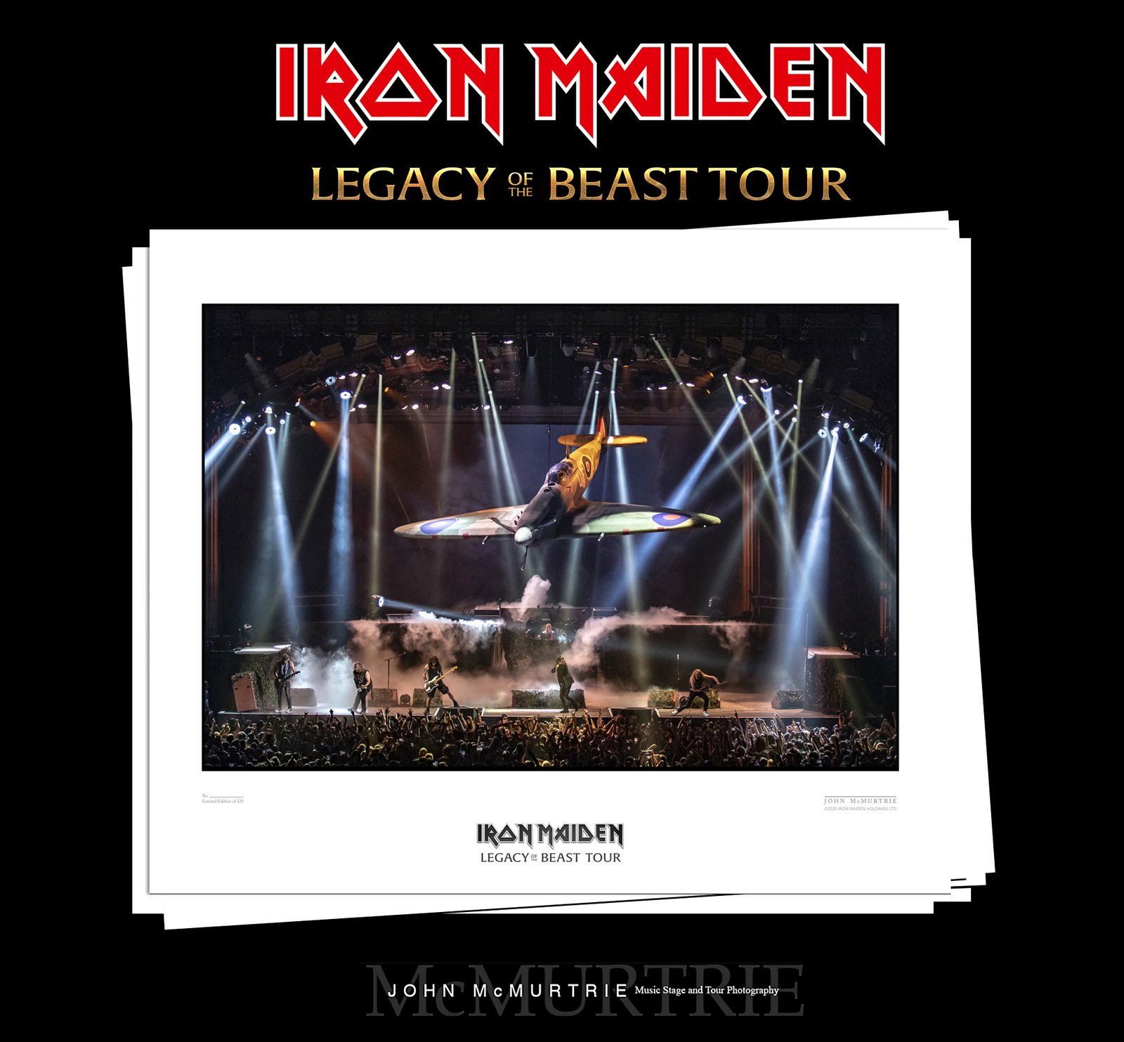 WAR (ACES HIGH) - IRON MAIDEN - LEGACY OF THE BEAST** / JOHN